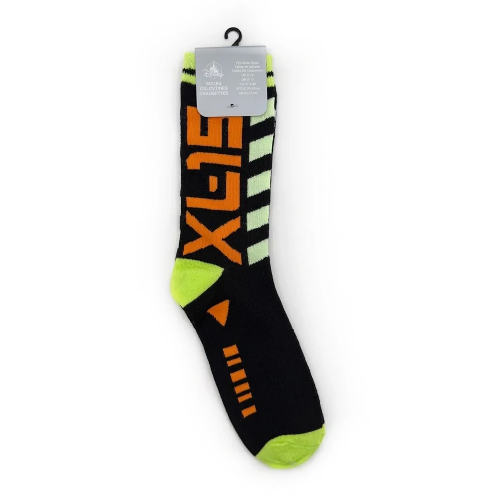 Disney Parks Pixar Toy Story Crew Socks Mens Womens Buzz Lightyear XL-15 Ship